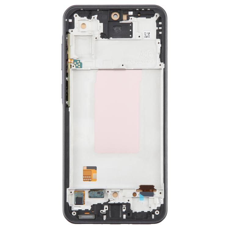 Schermo LCD digitalizzatore incell completo con cornice per Galaxy A36 SM-A366B, non supporta il riconoscimento delle impronte digitali., For Galaxy A36
