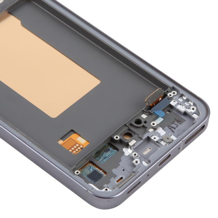 Schermo LCD digitalizzatore incell completo con cornice per Galaxy A56 SM-A566B, non supporta il riconoscimento delle impronte digitali., For Galaxy A56