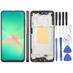 For Galaxy A26 SM-A266B incell LCD Screen Digitizer Full Assembly with Frame, For Samsung Galaxy A26