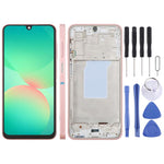 For Galaxy A26 SM-A266B incell LCD Screen Digitizer Full Assembly with Frame, For Samsung Galaxy A26