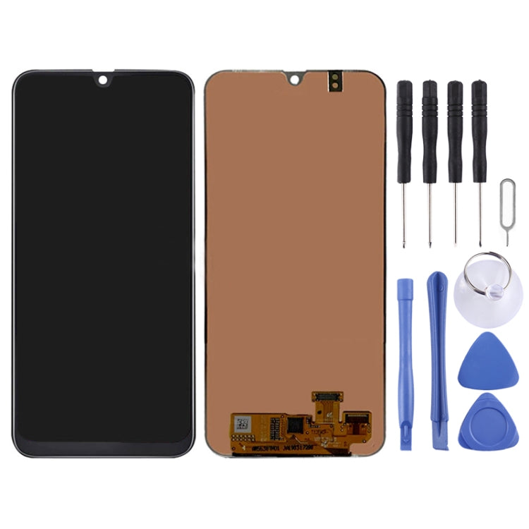 Schermo LCD originale e digitalizzatore assemblaggio completo per Galaxy A20, For Samsung Galaxy A20