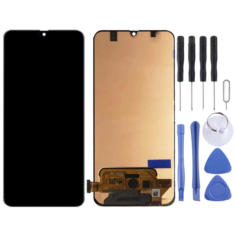 Schermo LCD e digitalizzatore assemblaggio completo per Galaxy A70, M-A705F/DS, SM-A705FN/DS, SM-A705GM/DS, SM-A705MN/DS, SM-A7050, For Samsung Galaxy A70