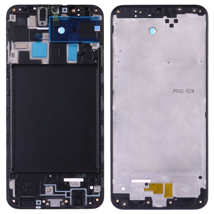 For Galaxy A20 SM-A205F/DS, A205FN, A205GN/DS, A205YN, A205G/DS Front Housing LCD Bezel Plate, For Galaxy A20