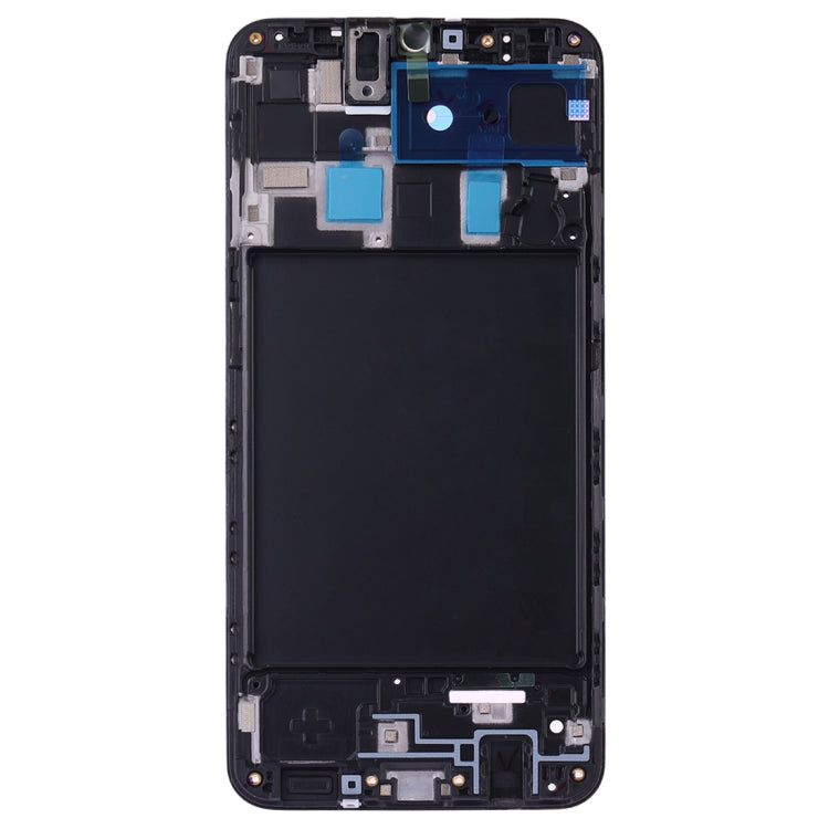 Per Galaxy A20 SM-A205F/DS, A205FN, A205GN/DS, A205YN, A205G/DS Piastra cornice cornice LCD alloggiamento anteriore, For Galaxy A20