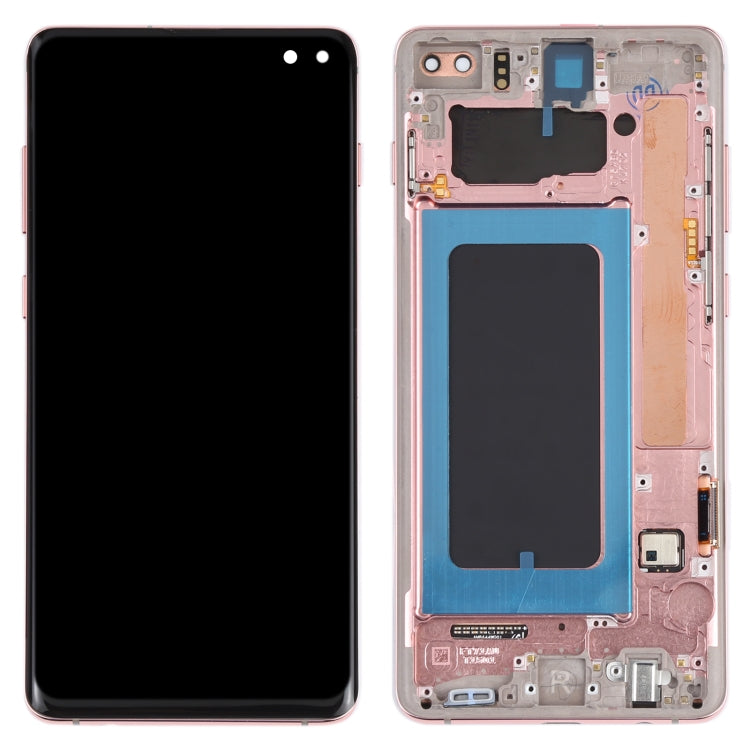 LCD Screen and Digitizer Complete Assembly with Frame for Samsung Galaxy S10+, For Samsung Galaxy S10+