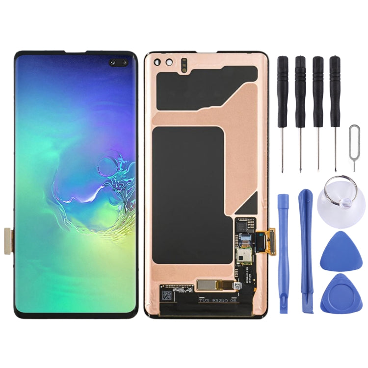 Schermo LCD e digitalizzatore assemblaggio completo per Galaxy S10+, For Samsung Galaxy S10+