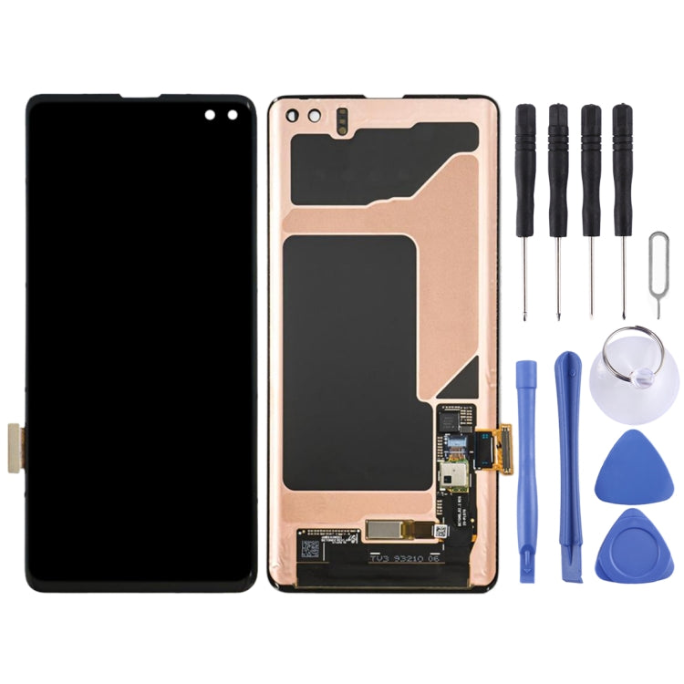 LCD Screen and Digitizer Full Assembly for Galaxy S10+, For Samsung Galaxy S10+