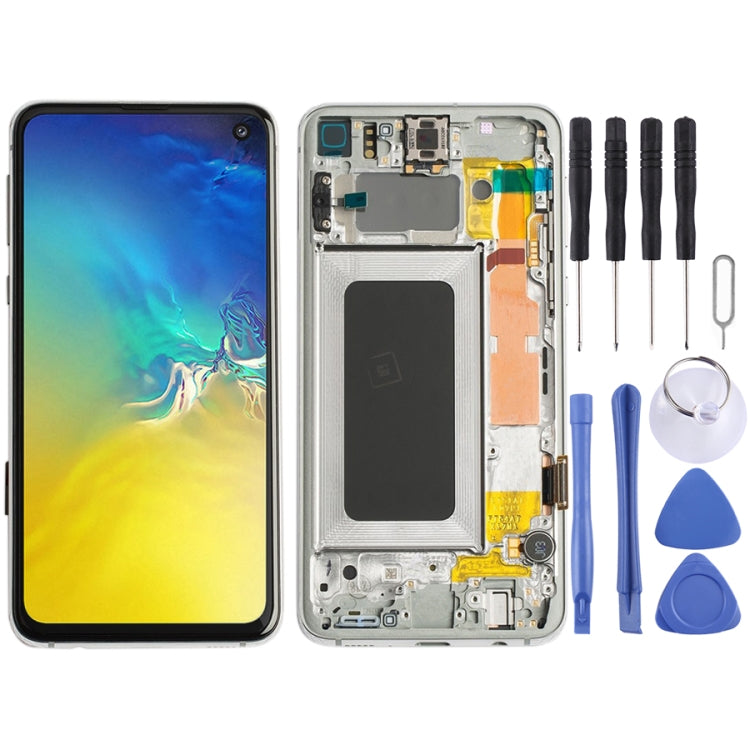 LCD Screen and Digitizer Full Assembly with Frame for Galaxy S10e, For Samsung Galaxy S10e, For Galaxy S10e