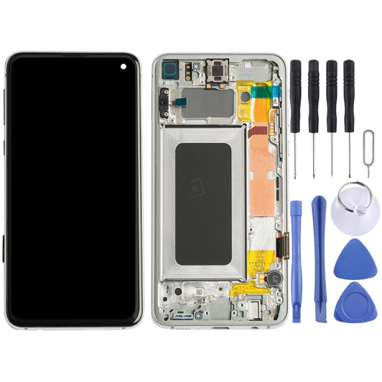 Schermo LCD e digitalizzatore assemblaggio completo con cornice per Galaxy S10e, For Samsung Galaxy S10e, For Galaxy S10e