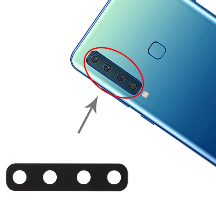 10pcs Rear Camera Lens for Galaxy A9 (2018) A920F/DS, For Galaxy A9 (2018)