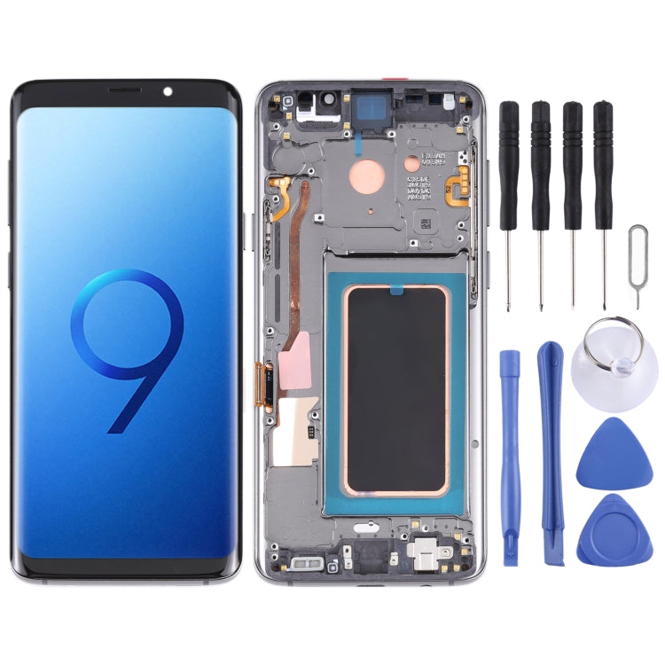 LCD Screen and Digitizer Full Assembly with Frame for Galaxy S9 / G960F / DS / G960U / G960W / G9600, For Samsung Galaxy S9, For Galaxy S9 (Frame), For Galaxy S9