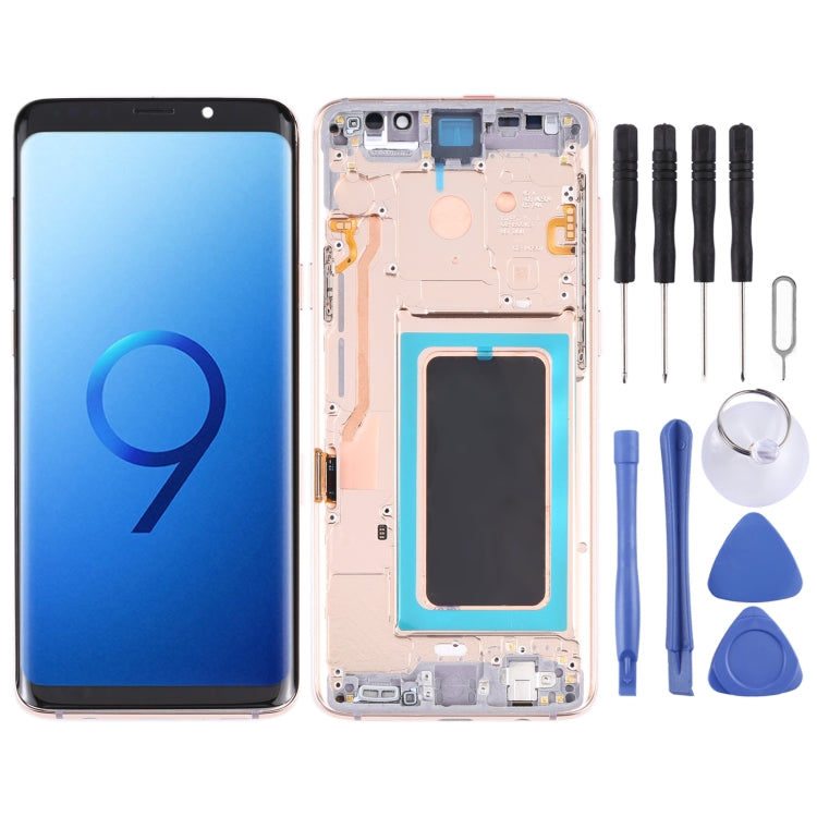 LCD Screen and Digitizer Full Assembly with Frame for Galaxy S9 / G960F / DS / G960U / G960W / G9600, For Samsung Galaxy S9, For Galaxy S9 (Frame), For Galaxy S9