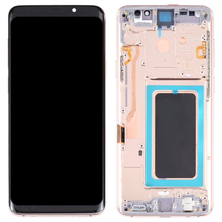 Super AMOLED LCD Screen and Digitizer Full Assembly with Frame for Galaxy S9+ / G965F / G965F / DS / G965U / G965W / G9650, For Samsung Galaxy S9+, For Galaxy S9+ (Frame), For Galaxy S9+