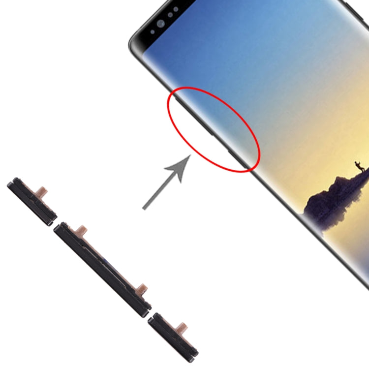 For Galaxy Note 8 10 Set up side keys, For Galaxy Note 8, For Samsung Galaxy Note 8