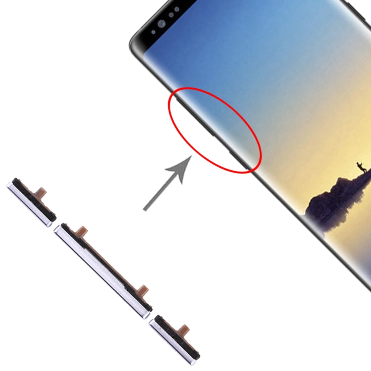 Ricambio tasti laterali per Samsung Galaxy Note 8