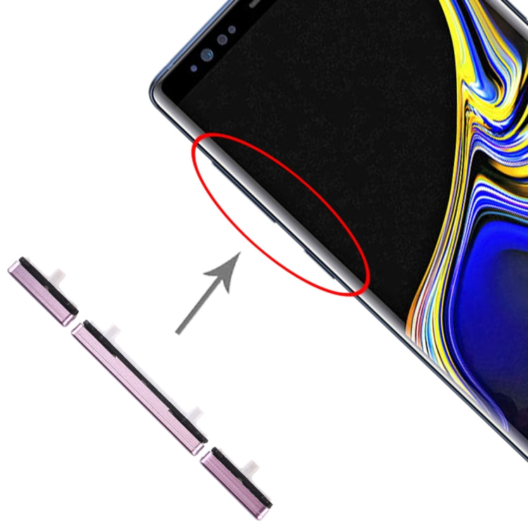 Per Galaxy Note 9 10 Imposta i tasti laterali, For Samsung Galaxy Note 9, For Galaxy Note 9