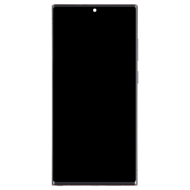 Per Samsung Galaxy S23 Ultra SM-S918U Schermo LCD Originale + Frame (Nero, US)