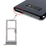 Per Galaxy S10+ / S10 / S10e Vassoio scheda SIM + Vassoio scheda SIM / Vassoio scheda micro SD, For Samsung Galaxy S10+(Double), For Galaxy S10+(Double  SIM), For Samsung Galaxy S10+(Dual), For Galaxy S10+(Double SIM), For Galaxy S10+(2 SIM)