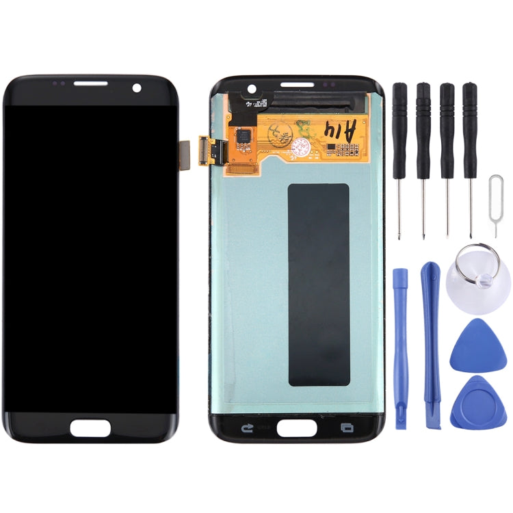 Display LCD originale + pannello touch per Galaxy S7 Edge / G9350 / G935F / G935A / G935V, For Samsung Galaxy S7 Edge, For Galaxy S7 Edge