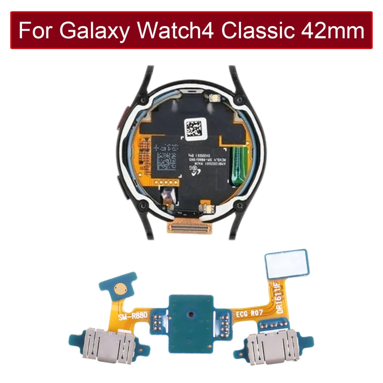 Alimentazione originale + ritorno + cavo flessibile per microfono per Samsung Galaxy Watch4 Classic 42mm SM-R880 R885, For Samsung Galaxy Watch4 Classic 42mm
