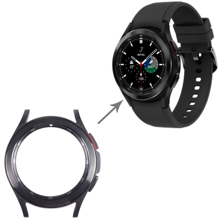 Piastra con cornice per schermo LCD originale per Samsung Galaxy Watch4 Classic 42mm SM-R880, For Samsung Galaxy Watch4 Classic 42mm