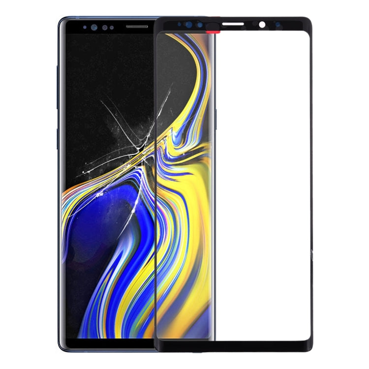 Per Samsung Galaxy Note9 Lente in vetro esterna per schermo anteriore con adesivo OCA otticamente trasparente, For Samsung Galaxy Note9