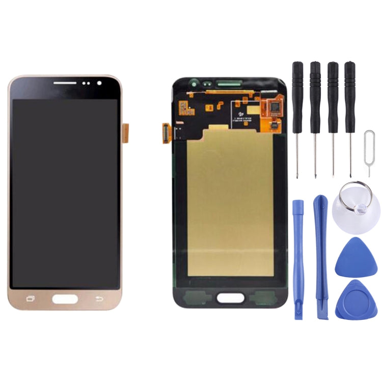 Display LCD originale + pannello touch per Galaxy J3 (2016) / J320 e J3 / J310 / J3109, J320FN, J320F, J320G, J320M, J320A, J320V, J320P, For Samsung Galaxy J3 (2016), For Galaxy J3 (2016)