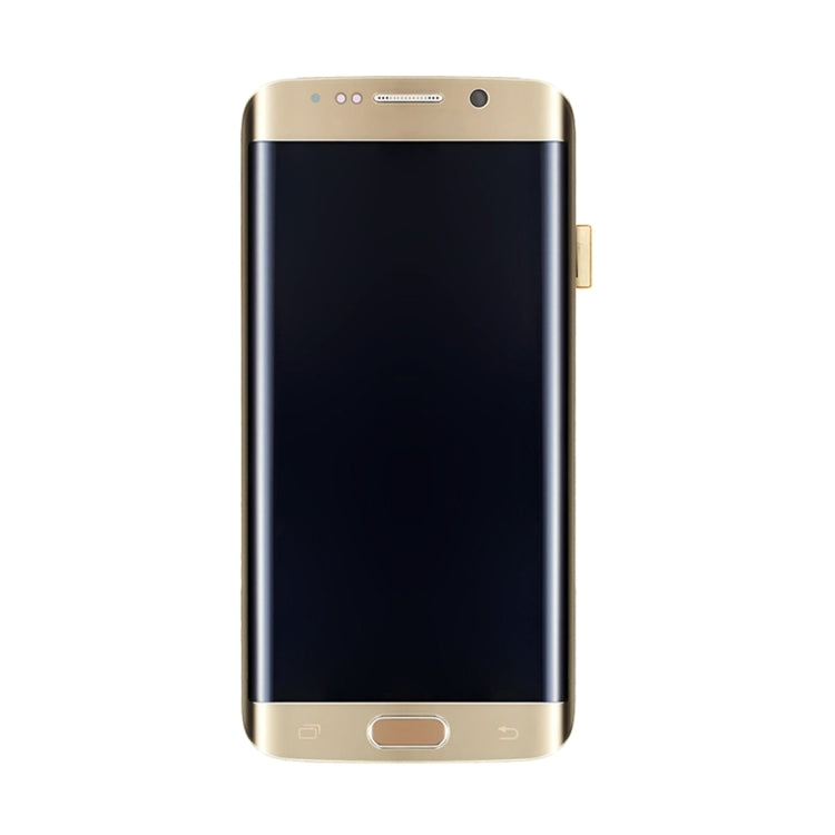 Display LCD originale + pannello touch con cornice per Galaxy S6 Edge+ / G928F, For Samsung Galaxy S6 Edge +