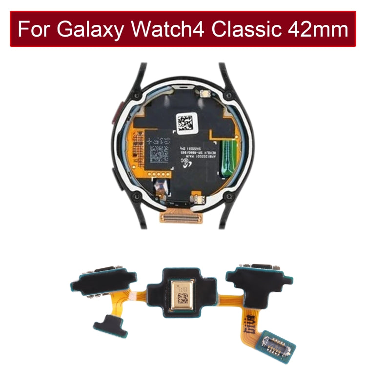 Original Power + Return + Microphone Flex Cable for Samsung Galaxy Watch4 Classic 46mm SM-R890 R895, For Samsung Galaxy Watch4 Classic 46mm