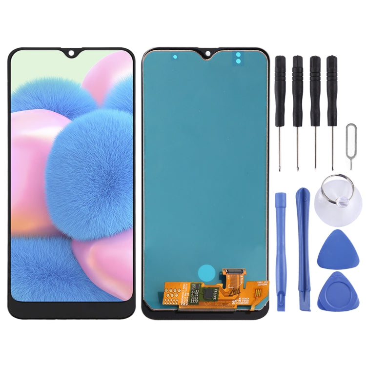 Schermo LCD e digitalizzatore incell assemblaggio completo per Galaxy A30S, For Samsung Galaxy A30S(incell)