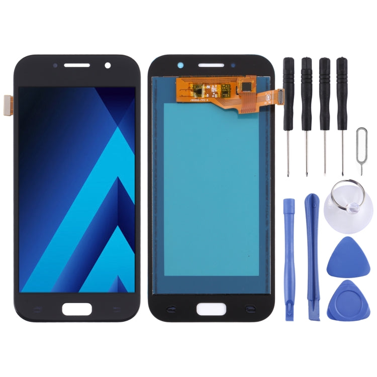 Full Assembled LCD Screen and Digitizer (TFT Material) for Galaxy A5 (2017), A520F, A520F/DS, A520K, A520L, A520S, For Galaxy A5 (2017) TFT, For Samsung Galaxy A5 (2017) TFT