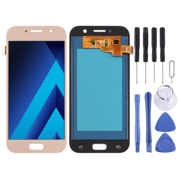 Full Assembled LCD Screen and Digitizer (TFT Material) for Galaxy A5 (2017), A520F, A520F/DS, A520K, A520L, A520S, For Galaxy A5 (2017) TFT, For Samsung Galaxy A5 (2017) TFT