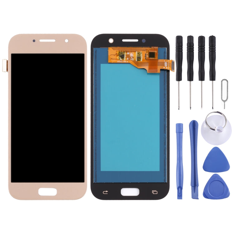 Full Assembled LCD Screen and Digitizer (TFT Material) for Galaxy A5 (2017), A520F, A520F/DS, A520K, A520L, A520S, For Galaxy A5 (2017) TFT, For Samsung Galaxy A5 (2017) TFT