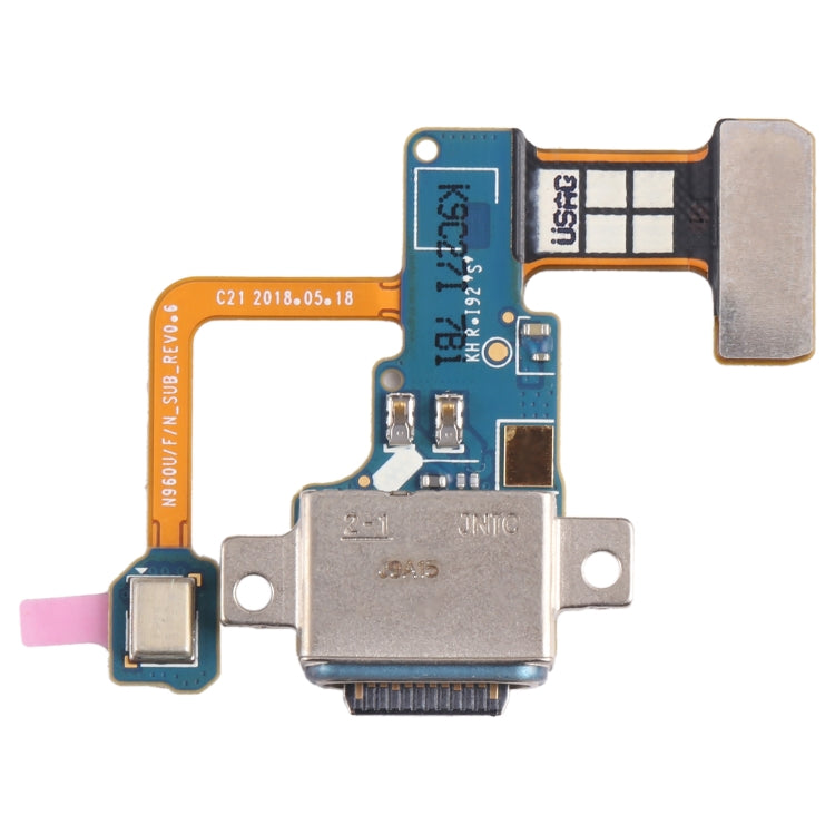 Charging Port Flex Cable for Galaxy Note9 N960F / N960A / N960U / N960T / N960V, For Samsung Galaxy Note9