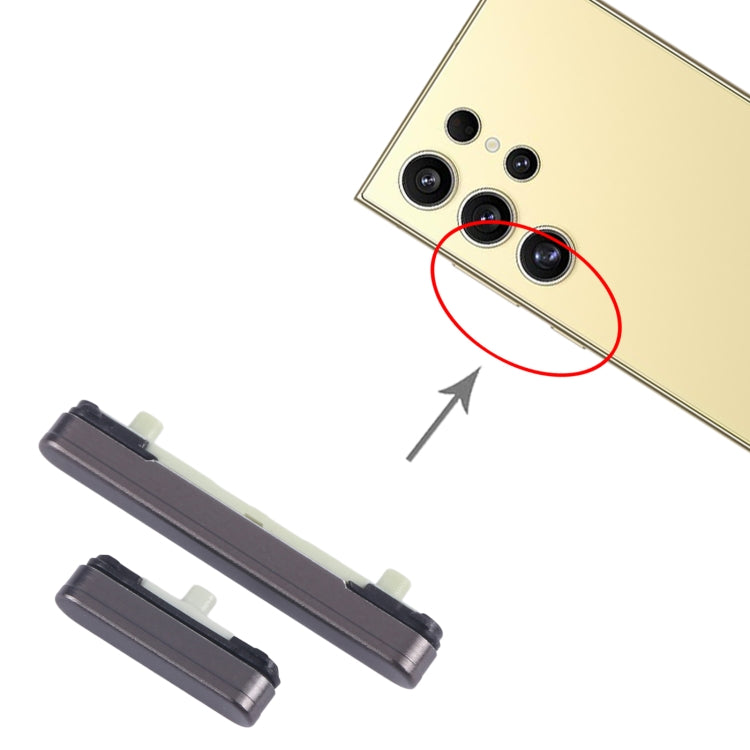 For Samsung Galaxy S24 Ultra SM-S928B Original Power Button and Volume Control 10pcs, For Samsung Galaxy S24 Ultra