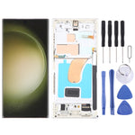 Per Samsung Galaxy S23 Ultra 5G SM-S918U US Edition OLED LCD Screen Digitizer assemblaggio completo con cornice, For Samsung Galaxy S23 Ultra 5G(US Edition), For Samsung Galaxy S23 Ultra 5G SM-S918U