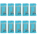 Per Galaxy S10 5G 10 pezzi adesivi adesivi posteriori per digitalizzatore LCD, For Samsung Galaxy S10 5G