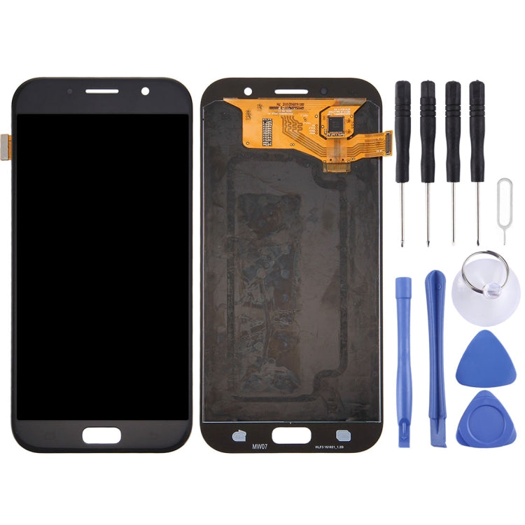 Schermo LCD originale e digitalizzatore assemblato completo per Galaxy A7 (2017), A720F, A720F/DS, For Galaxy A7 (2017), For Samsung Galaxy A7 (2017), For Galaxy A7 (2017) / A720F