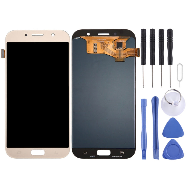 Schermo LCD originale e digitalizzatore assemblato completo per Galaxy A7 (2017), A720F, A720F/DS, For Galaxy A7 (2017), For Samsung Galaxy A7 (2017), For Galaxy A7 (2017) / A720F