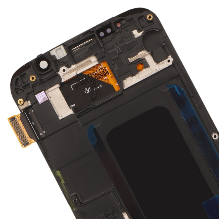 Original LCD Screen and Digitizer Full Assembly with Frame for Samsung Galaxy S6 SM-G920F, For Samsung Galaxy S6