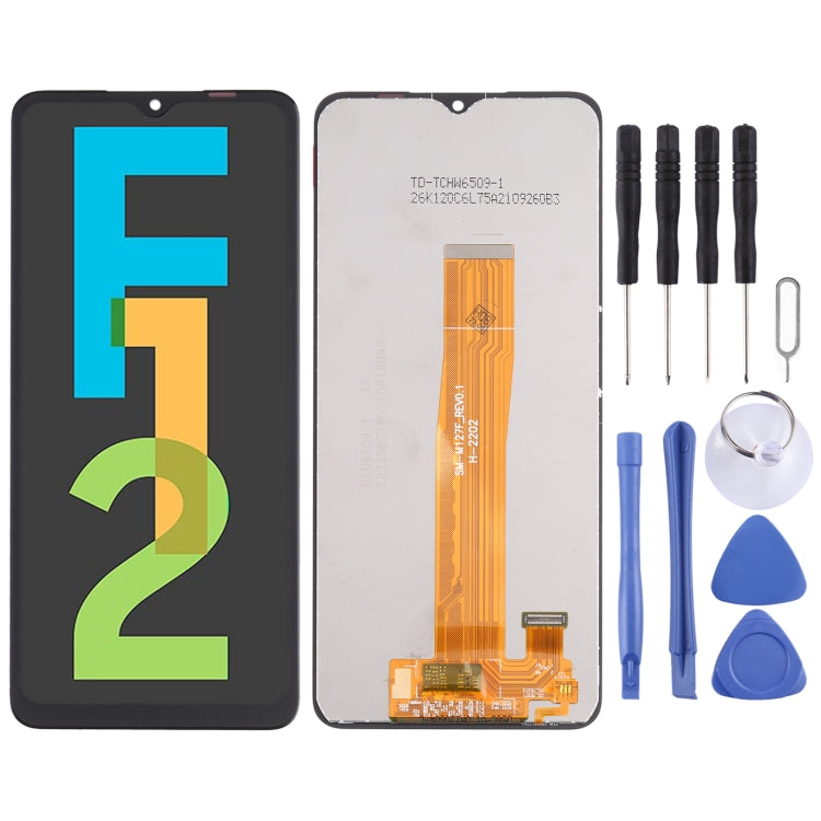 Original LCD Screen and Digitizer Full Assembly for Samsung Galaxy F12, For Samsung Galaxy F12