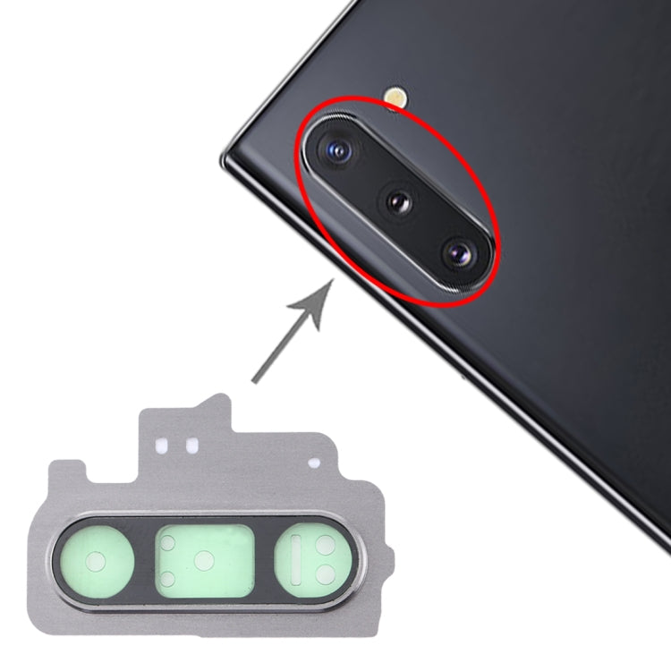 Copriobiettivo per fotocamera da 10 pezzi per Galaxy Note 10, For Galaxy Note 10 (Black), For Galaxy Note 10