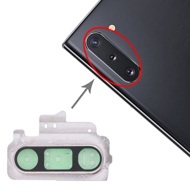 Copriobiettivo per fotocamera da 10 pezzi per Galaxy Note 10, For Galaxy Note 10 (Black), For Galaxy Note 10