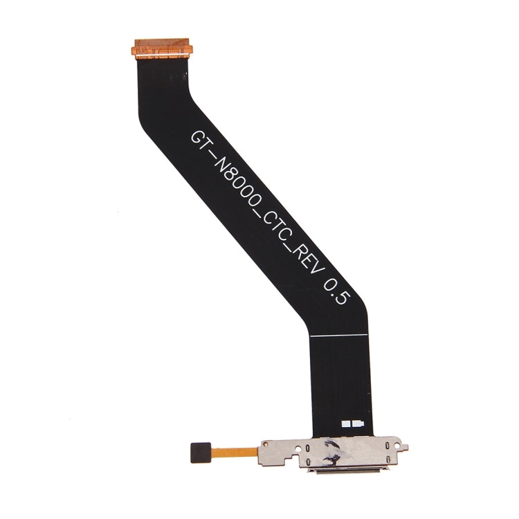 Charging Port Flex Cable for Galaxy Note 10.1 / N8000 (REV 0.5 Version), For Samsung Galaxy Note 10.1 N8000