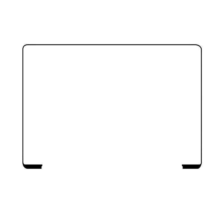 Cornice in gomma per schermo MacBook Pro A2141 2019