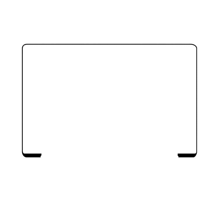 Cornice in gomma per MacBook Pro 13 pollici 2019-2022