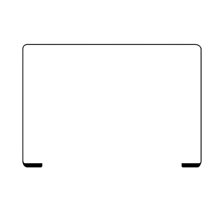 Cornice in gomma per MacBook Pro 14 2021-2023