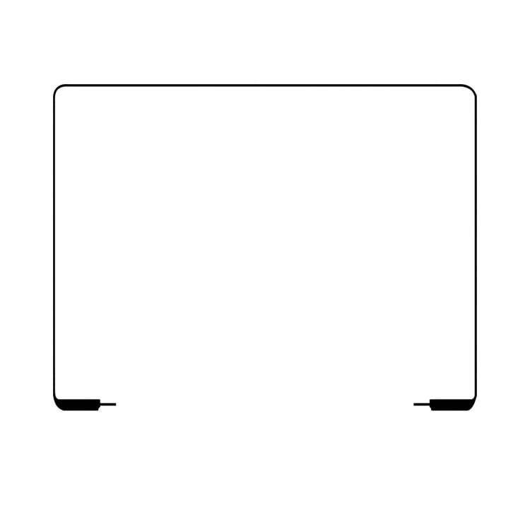 Cornice in gomma per display MacBook Air 13 A2681 A3113