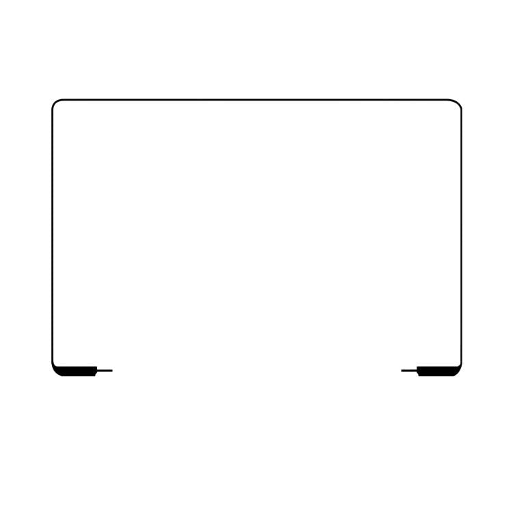 Cornice in gomma per display MacBook Air M3 15" 2024