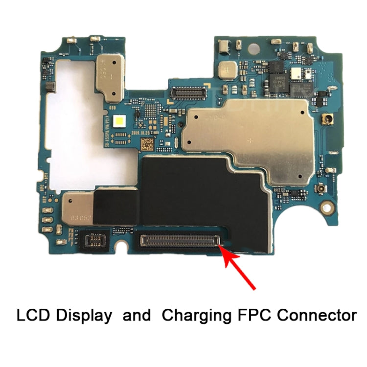 Per Samsung Galaxy A51 10 pezzi connettore FPC display LCD della scheda madre, For Samsung Galaxy A51